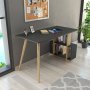 HANAH HOME Radni sto Lagomood Side Anthracite Oak - slika 2