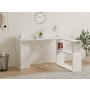 HANAH HOME Radni sto Cayko White - slika 2