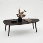 HANAH HOME Sto za dnevnu sobu Sweet Anthracite - slika 1