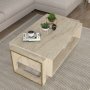 HANAH HOME Sto za dnevnu sobu Bianco - slika 5