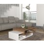 HANAH HOME Sto za dnevnu sobu Tab White Walnut - slika 3