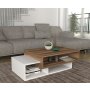 HANAH HOME Sto za dnevnu sobu Tab White Walnut - slika 4