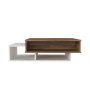 HANAH HOME Sto za dnevnu sobu Tab White Walnut - slika 1