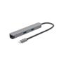 E-GREEN 7u1 Adapter USB-C 3.1 (M) - HDMI + 2 x USB 3.0 + SD/TF+PD 100W + RJ45 (F) - slika 1