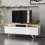 HANAH HOME TV polica Berlin 150 White - slika 4