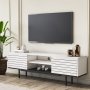 HANAH HOME TV polica Colosseo White Black - slika 3