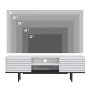 HANAH HOME TV polica Colosseo White Black - slika 5