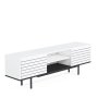 HANAH HOME TV polica Colosseo White Black - slika 1