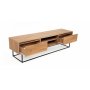 HANAH HOME TV polica Laxus 180 Walnut - slika 1