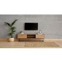 HANAH HOME TV polica Laxus 180 Walnut - slika 2