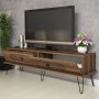 HANAH HOME TV polica Ekol Walnut - slika 3