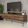 HANAH HOME TV polica Ekol Walnut - slika 2