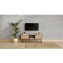 HANAH HOME TV polica Laxus 140 Walnut - slika 2