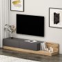 HANAH HOME TV polica Major AnthraciteWalnut - slika 3