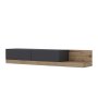 HANAH HOME TV polica Major AnthraciteWalnut - slika 5