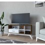 HANAH HOME TV polica Retro Kitaplıksız Walnut - slika 3