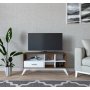 HANAH HOME TV polica Retro Kitaplıksız Walnut - slika 2