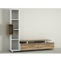 HANAH HOME TV polica Tulip White Walnut - slika 1