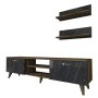 HANAH HOME TV polica Ayden Marble - slika 1