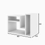 HANAH HOME Pomoćni stočić Abies White - slika 4