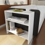 HANAH HOME Pomoćni stočić Silvanus White - slika 1