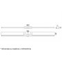 HOME LIGHT Vesta 654 LED zidna lampa - slika 2