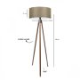 OPVIQ Podna lampa AYD 3687 - slika 3
