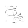 RABALUX Formand 71297 LED plafonjera - slika 4