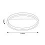RABALUX Thric 71311 LED plafonjera - slika 3