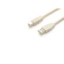 Xwave Kabl USB2.0 Tip A na Tip B 3M,polibag,bela - slika 1