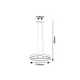 RABALUX Thric 72221 LED visilica - slika 3