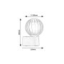 RABALUX Colzar 75021 zidna lampa - slika 3