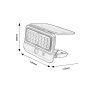 RABALUX Flaxton 77040 LED zidna svetiljka - slika 5