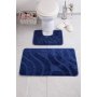L`ESSENTIEL MAISON Kupatilski otirač Symphony Ps Dark Blue - slika 1