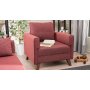 Atelier del Sofa Bella Armchair Claret Red - slika 3