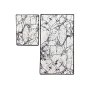 L`ESSENTIEL MAISON Kupatilski otirač Marble White - slika 4