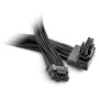 BE QUIET 12V-2X6/12VHPWR 90° Reversed kabl PCI-E - slika 2