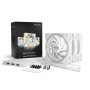BE QUIET Light Wings 120mm PWM HS 3-Pack White BL101 ventilator - slika 4