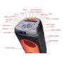 MICROLAB Karaoke zvučnik PT802W/BT/TWS/USB/microSD/2xMic 200W - slika 3
