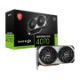 MSI NVidia GeForce RTX 4070 12GB RTX 4070 VENTUS 2X E1 12G OC - slika 1