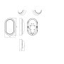PHILIPS ProjectLine Oval zidna svetiljka - slika 3