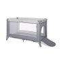 LORELLI BERTONI Torino prenosivi krevetac za bebe 1 Nivo - Grey Striped Elements - slika 2