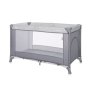 LORELLI BERTONI Torino prenosivi krevetac za bebe 1 Nivo - Grey Striped Elements - slika 1