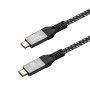 GEMBIRD Premium USB 4 tip C 240W CCBP-USB4-CMCM240-1.5M kabl - slika 1