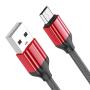 LDNIO LS432 kabl za punjač USB A na micro USB crni - slika 1