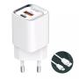 LDNIO A2317C 30W Kućni punjač sa USB-A na lightning kablom - slika 1