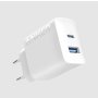 ANKER Kućni punjač od 20W sa dva porta USB-C / USB-A, Beli - slika 1