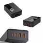 LDNIO A4808Q 65W 4x USB desktop punjač sa LED ekranom - slika 5