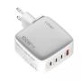 LDNIO Q408 GaN 100W 4x USB Kućni punjač sa USB C kablom beli - slika 2
