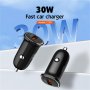 LDNIO C105 QC3.0 30W auto punjač sa iPhone Lightning kablom - slika 3